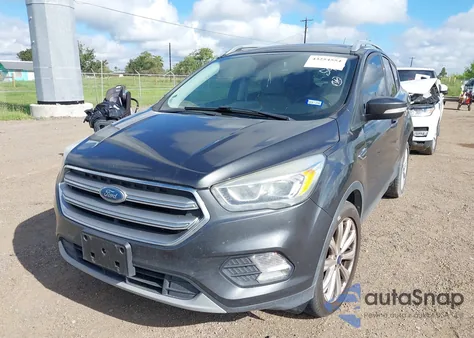 2017 Ford Escape Titanium from USA, damaged, VIN 1FMCU0J97HUE15475